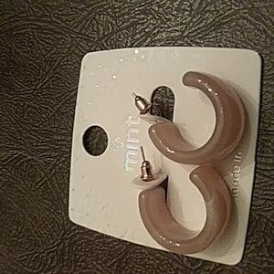 Pink Hoop Earrings ❄️ Winter Sale ❄️